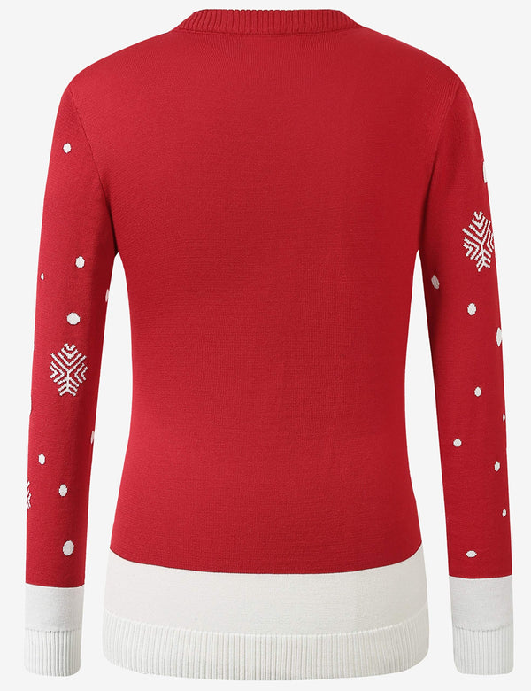 SSLR Mens Ugly Christmas Knitted Pullover