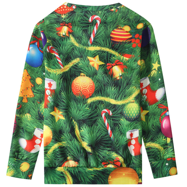 SSLR Family Funny Santa Claus Crewneck Ugly Christmas Sweatshirt