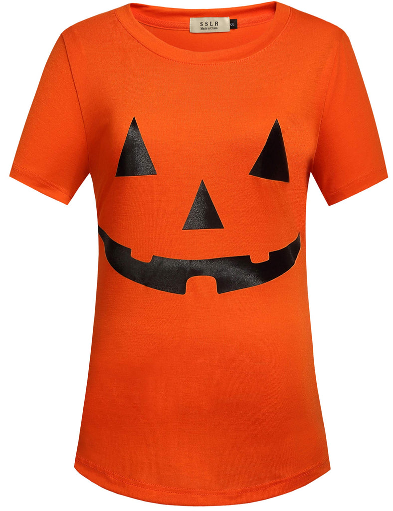 SSLR Halloween For Everyone Pumpkins Casual Shirts